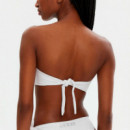 Parte de Arriba de Bikini Rhinestone Bandeau  GUESS