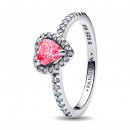 Anillo Corazón Rosa Elevado 198421C03  PANDORA