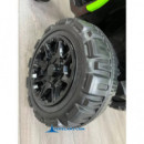 Quad Eléctrico Negro/verde 12V  PEKECARS