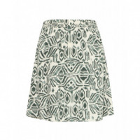 B-YOUNG Falda B.young Mmjoella Ethnic Sea Spray