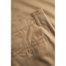 Pantalones Double a By WOOD WOOD Silas Petrified Oak