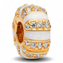 Charm de Clip Esmalte y Gemas 763785C01  PANDORA