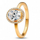 Anillo Halo Ovalado Brillante 163802C01  PANDORA