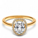 Anillo Halo Ovalado Brillante 163802C01  PANDORA