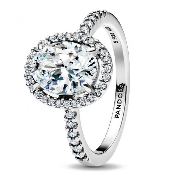 Anillo Halo Ovalado Brillante 193777C01  PANDORA