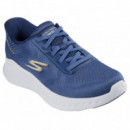 Playeras SKECHERS  Slip-ins Go Walk Azul