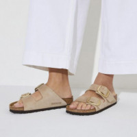 Calzado BIRKENSTOCK Arizona Big Buckle Piel Nubuc Sandcastle
