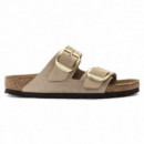 Calzado BIRKENSTOCK Arizona Big Buckle Piel Nubuc Sandcastle