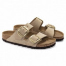 Calzado BIRKENSTOCK Arizona Big Buckle Piel Nubuc Sandcastle