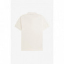 Polos Polo FRED PERRY M6000 Crudo Claro / Canela