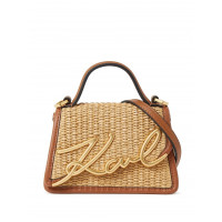KARL LAGERFELD - K Signature Raffia Nano Bag - 1AN - A2W32025/1AN