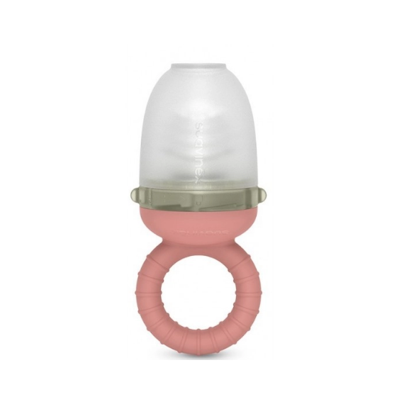 SUAVINEX Alimentador Antiahogo Silicona Rosa