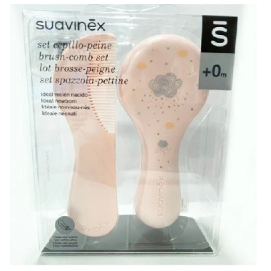 SUAVINEX Cepillo y Peine Rosa