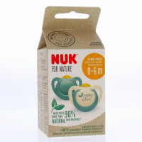 NUK FOR NATURE CHUPETE SILICONA 0-6 M