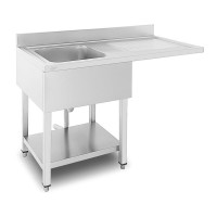 Fregadero Industrial Izquierda LARRYHOUSE 1400X700X850 Mm