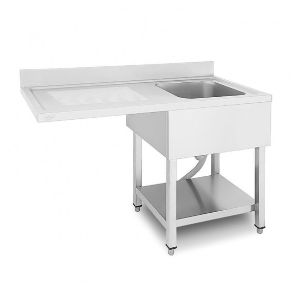 Fregadero Industrial Derecha LARRYHOUSE 1400X700X850 Mm