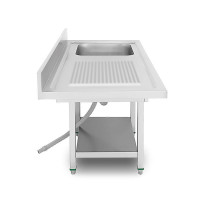 Fregadero Industrial Derecha LARRYHOUSE 1400X700X850 Mm