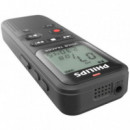 Grabadora de Audio PHILIPS DVT1160 con 8GB Negra