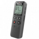 Grabadora de Audio PHILIPS DVT1160 con 8GB Negra