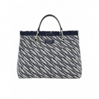EMPORIO ARMANI - Shopping M Stuoia Intrecciata - FB251 - EW000360AF12759/FB251