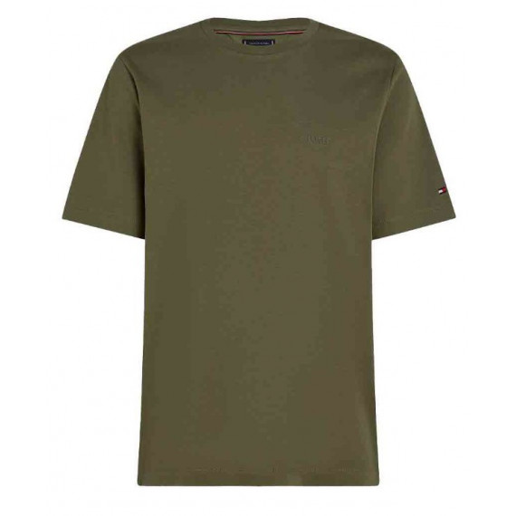 TOMMY HILFIGER - Light Interlock Tee - Pli - F|MW0MW37508/PLI