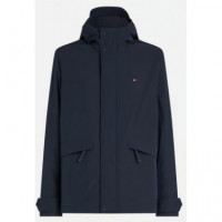 TOMMY HILFIGER - Lw Packable Hooded Jkt - DW5 - F|MW0MW37630/DW5