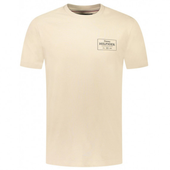 TOMMY HILFIGER - Monotype Printed Label Tee - Rbt - F|MW0MW37454/RBT