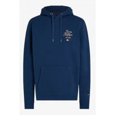 TOMMY HILFIGER - Script Hilfiger Stack Hoody - Daf - F|MW0MW37475/DAF