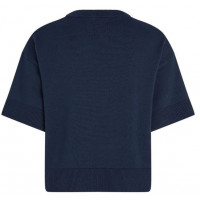 TOMMY HILFIGER - Logo C-neck Cropped Sweater Ss - C1G - F|WW0WW43959/C1G