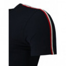 TOMMY HILFIGER - Global Stripe Tape Tee - DW5 - F|MW0MW38632/DW5