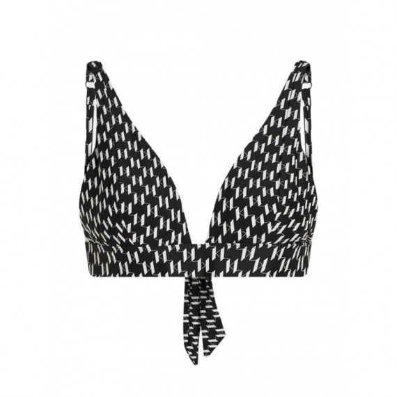 KARL LAGERFELD - monogram plunge triangle top - R57 - A1W46039/R57