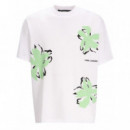 KARL LAGERFELD - T-shirt Crewneck - 10 - 755141552225/10