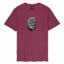 Camiseta SANTA CRUZ Crescent Bone Hand
