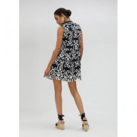 Kurta Corta Cortes Estampado Combinado N  LOLA CASADEMUNT