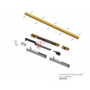Sf-p70 Ready - Guía Y Accesorios Para Puertas Correderas Hasta 70 Kg - Longitud 3 M