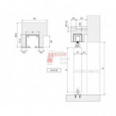 Sf-p70 Ready - Guía Y Accesorios Para Puertas Correderas Hasta 70 Kg - Longitud 3 M