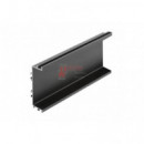 Perfil Alum. Vello Negro Led 3 M