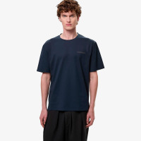 Camiseta con Aberturas Laterales y Detalles en Contraste  PREMIATA