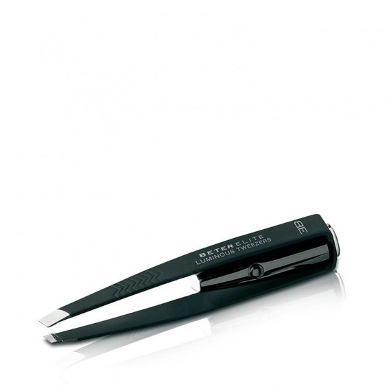 Elite Pinza Depilar con Luz Punta Oblicua  BETER