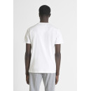 Camiseta Regular Fit de Punto de Algodón y Estampado de Tigre en Contraste de ANTONY MORATO