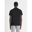 Camiseta Regular Fit de Punto de Algodón y Estampado de Tigre en Contraste de ANTONY MORATO