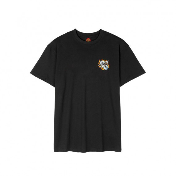 Camiseta SANTA CRUZ Flaming Dice Dot Chest