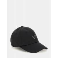 Gorra GUESS Negra Logotipo Triángulo