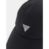 Gorra GUESS Negra Logotipo Triángulo
