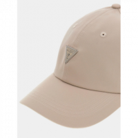 Gorra GUESS Beige Logotipo Triángulo