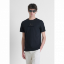 Camiseta ANTONY MORATO Negra Monograma