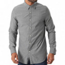 Ls Sunset Aop Shirt Micro G Blue/dreamy  GUESS