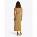 Knot Boat-nk MIDI Dress Ss Safari Canvas  TOMMY HILFIGER