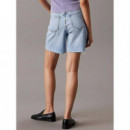 Bermuda Short Denim Light  CALVIN KLEIN