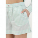 Summer Poplin Boxer Short Moonlight Jade  CALVIN KLEIN